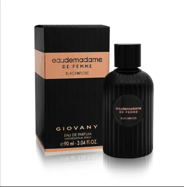 Fragrance World EauDeMadame De Femme BlackNRose: Inspirado Givenchy Eaudemoiselle Essence des Palais