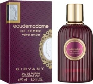 Fragrance World EauDeMadame Velvet Amber: Inspirado Givenchy Eaudemoiselle Ambre Velours