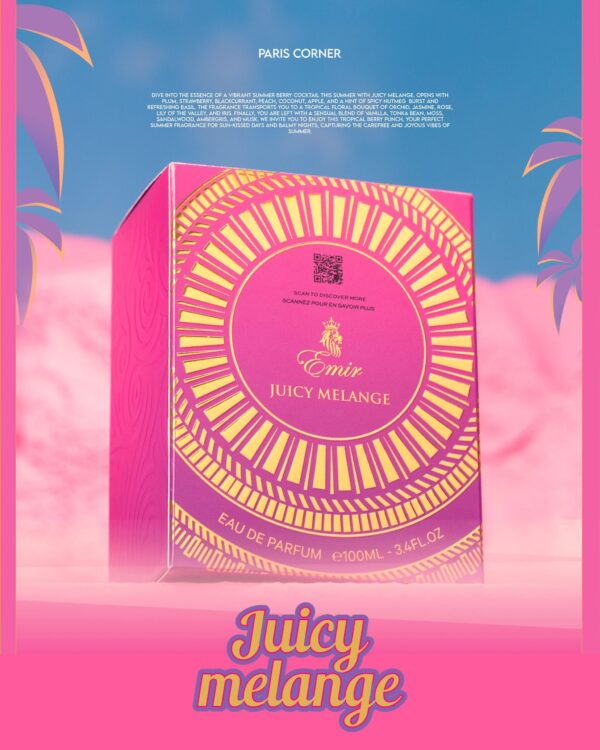 Agua de perfume Juicy Melange de Emir, Unisex, 100 ml