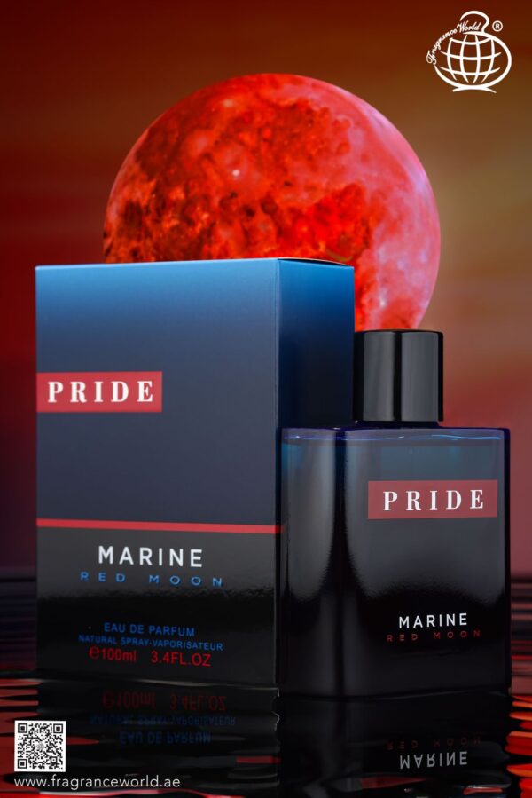 Eau de Parfum Pride Marine Red Moon de Fragrance World, Hombre, 100 ml